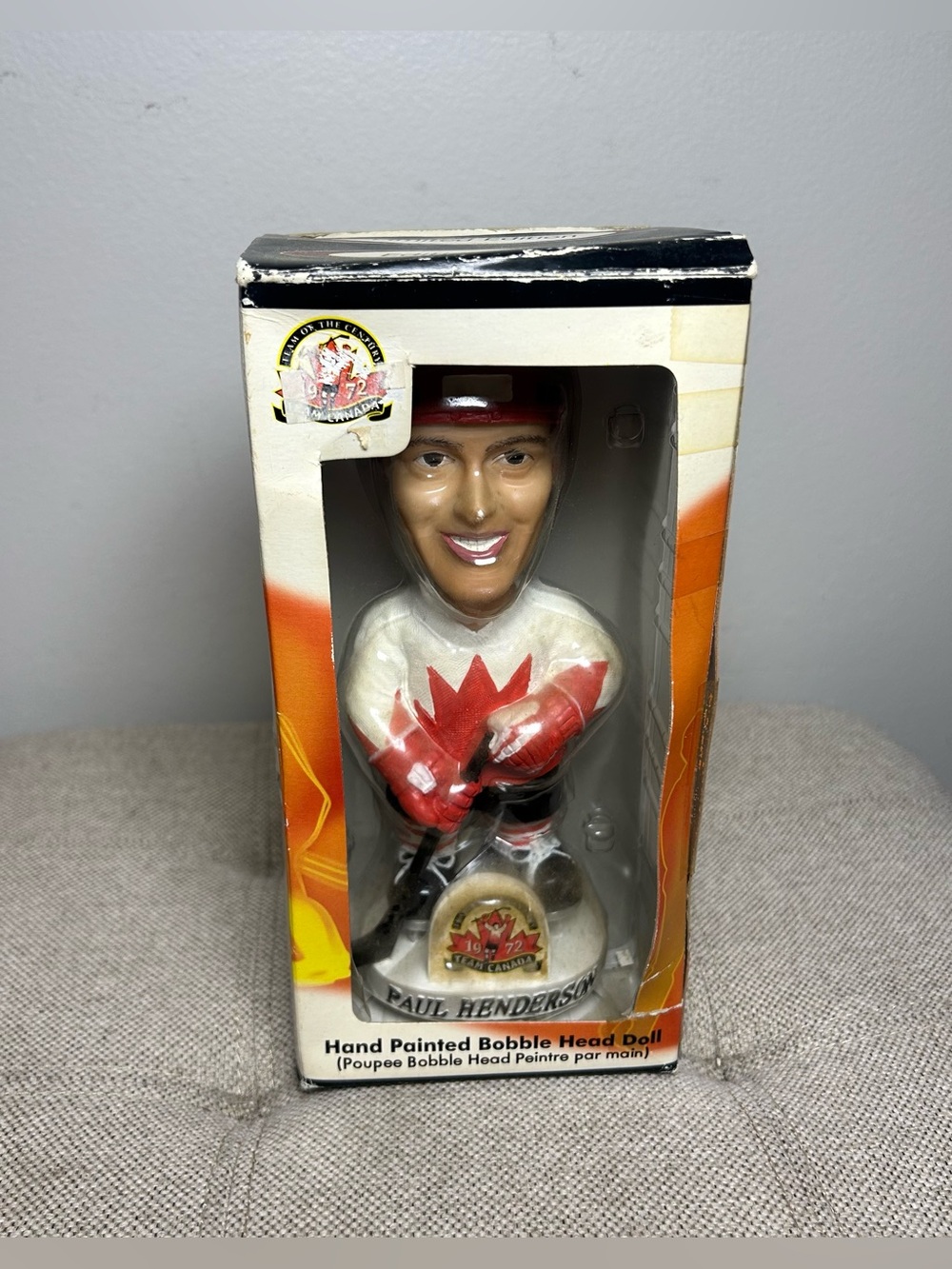 Paul Henderson 1972 Team Canada Summit Series Bobble Head Limited Edition